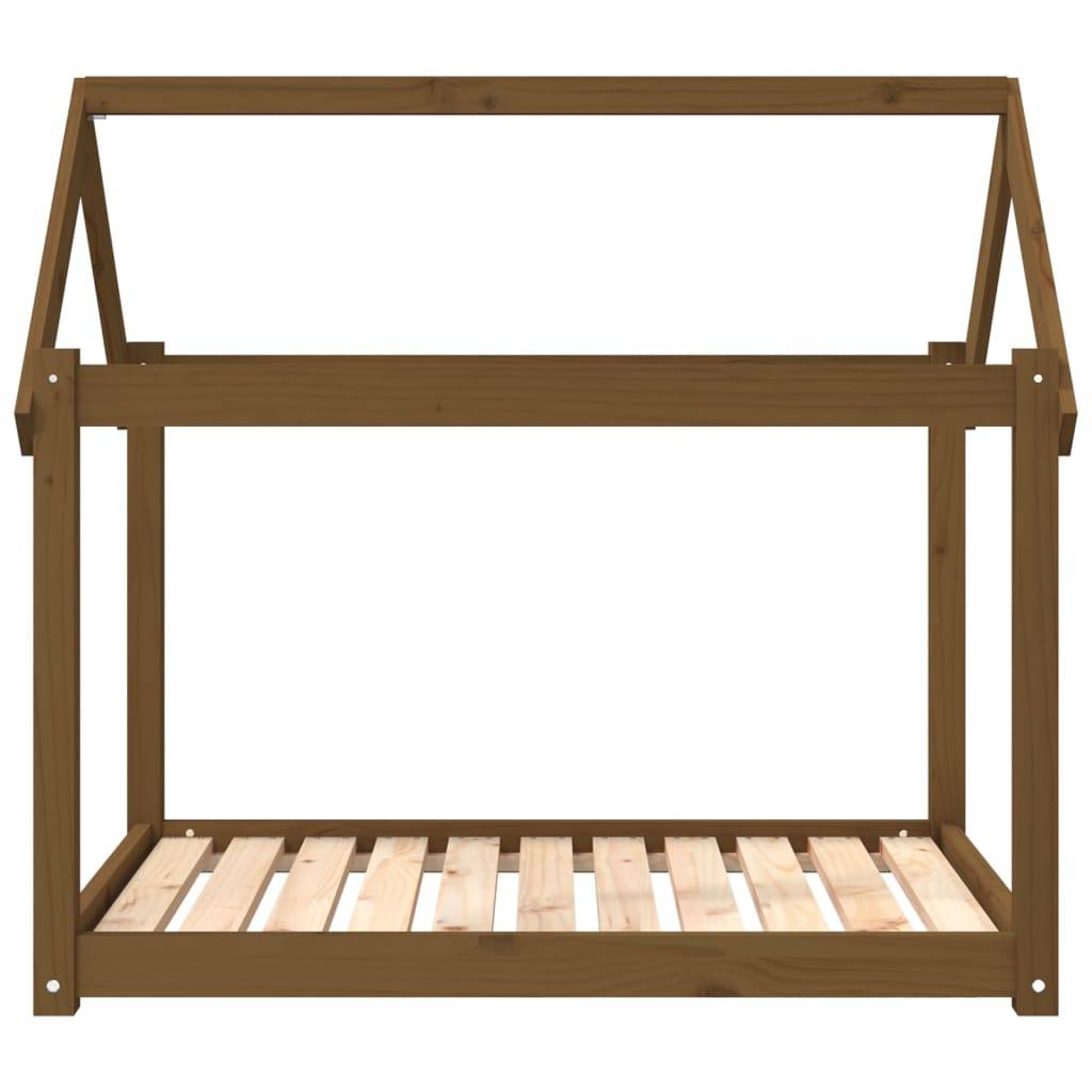 Vidaxl - Lit pour chien Marron miel 101x70x90 cm Bois de pin solide vidaXL 822215 - Imagen 6