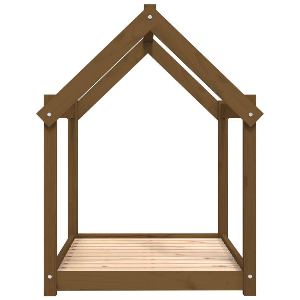 Vidaxl - Lit pour chien Marron miel 101x70x90 cm Bois de pin solide vidaXL 822215 - Imagen 7