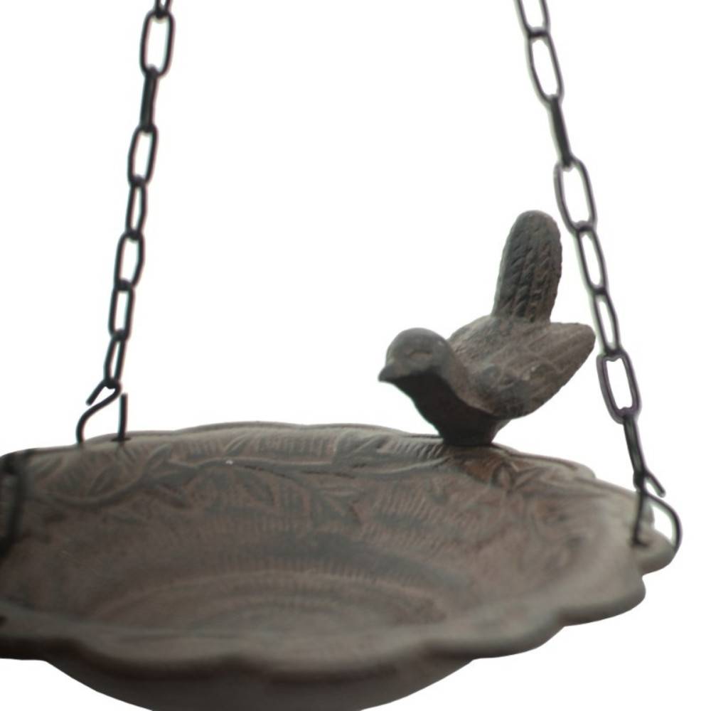 Chemin De Campagne - Bain d'oiseaux à suspendre par des chainettes Ø.18.5 x Ht.38 cm Chemin de campagne - Imagen 3