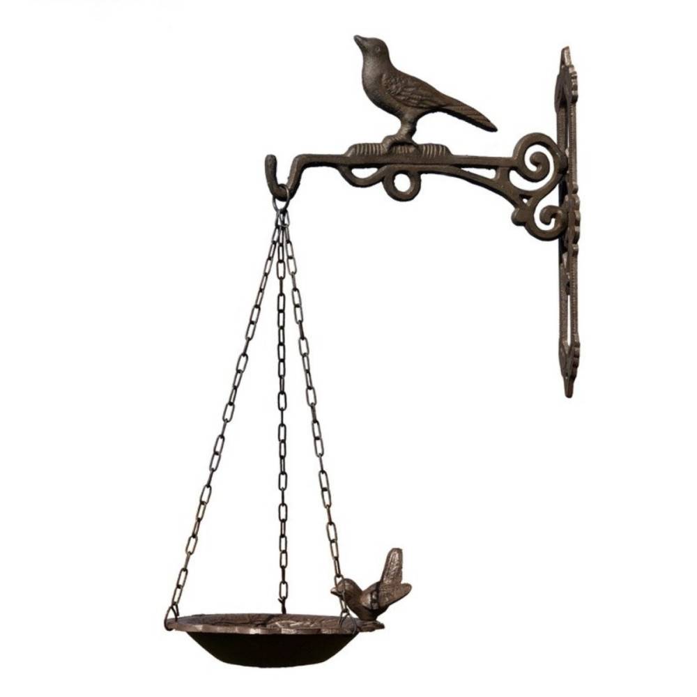 Chemin De Campagne - Bain d'oiseaux à suspendre par des chainettes Ø.18.5 x Ht.38 cm Chemin de campagne - Imagen 4