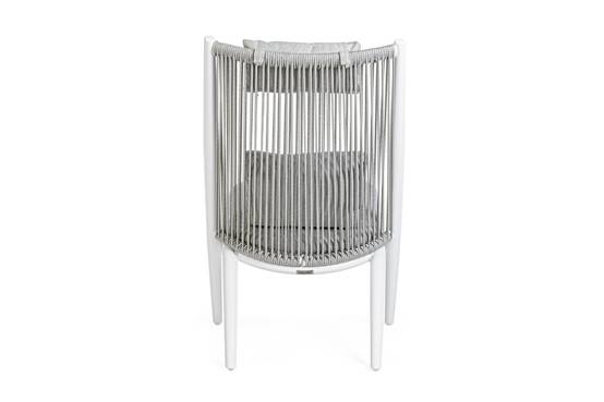 Autre - Chiliennes de jardin lounge design en métal (lot de 2) - BELLE ILE - Imagen 6