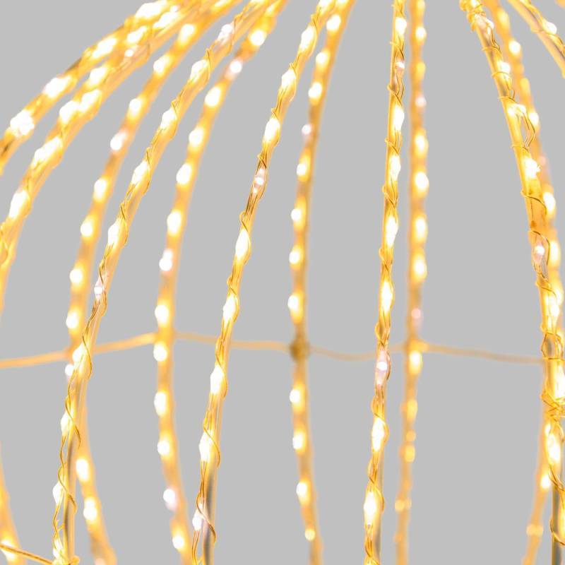 Sphère lumineuse 3D Ø30cm Métal Pro 520 Micro LED Flash Diamond Lotti - Image 4