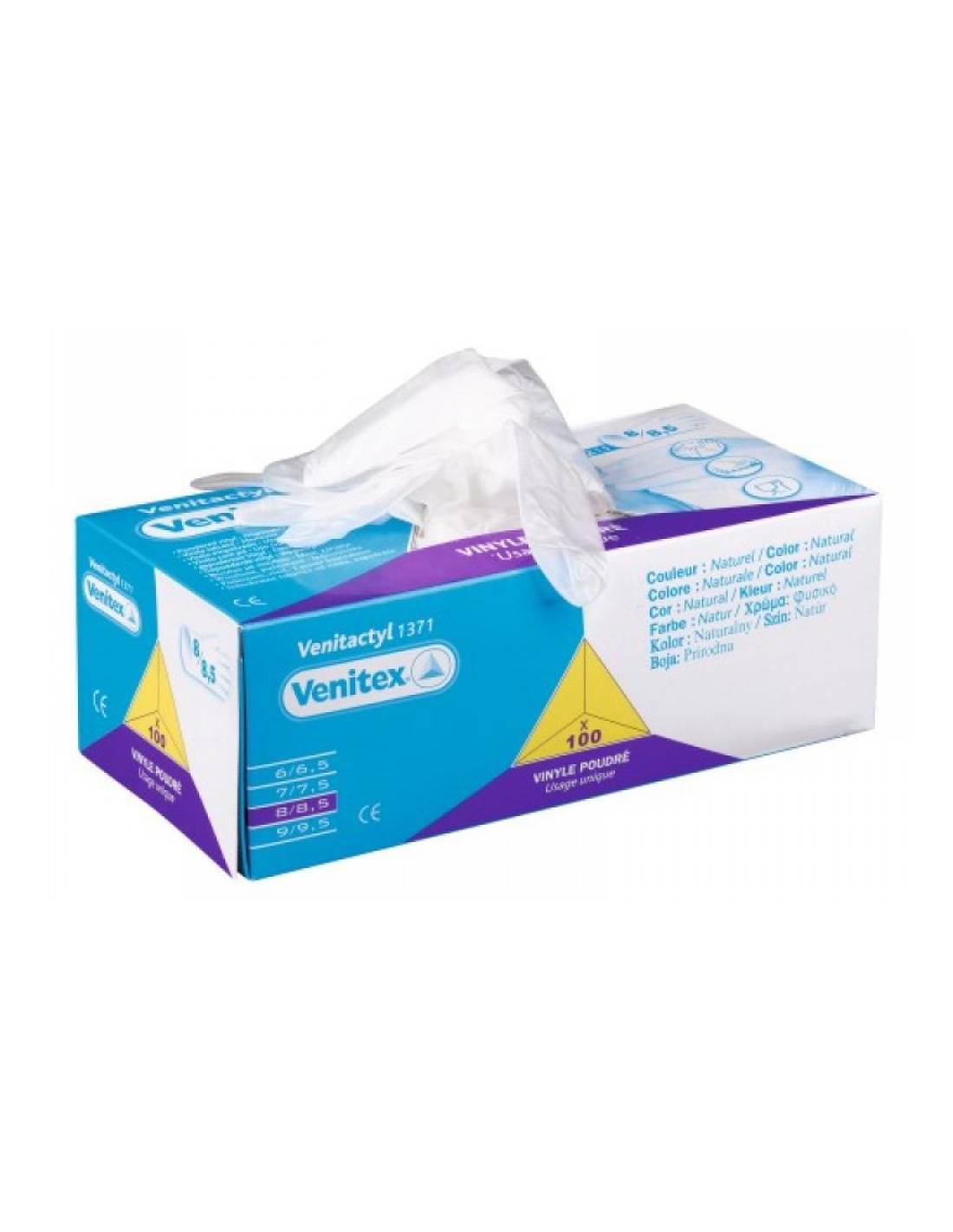 Delta Plus - Gants Vinyle Poudré Boîte De 100 Gants Jetables - Delta Plus