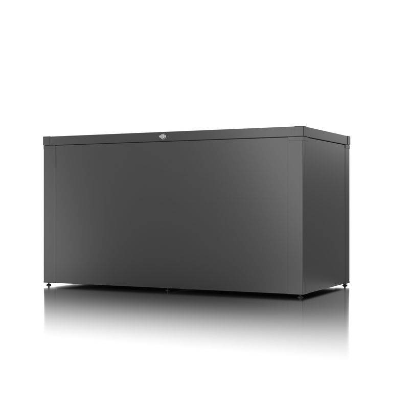 Guardi - Coffre haut de rangement polyvalent - taille M - Anthracite - 159x76,5x82,2 - acier Guardi - Imagen 1