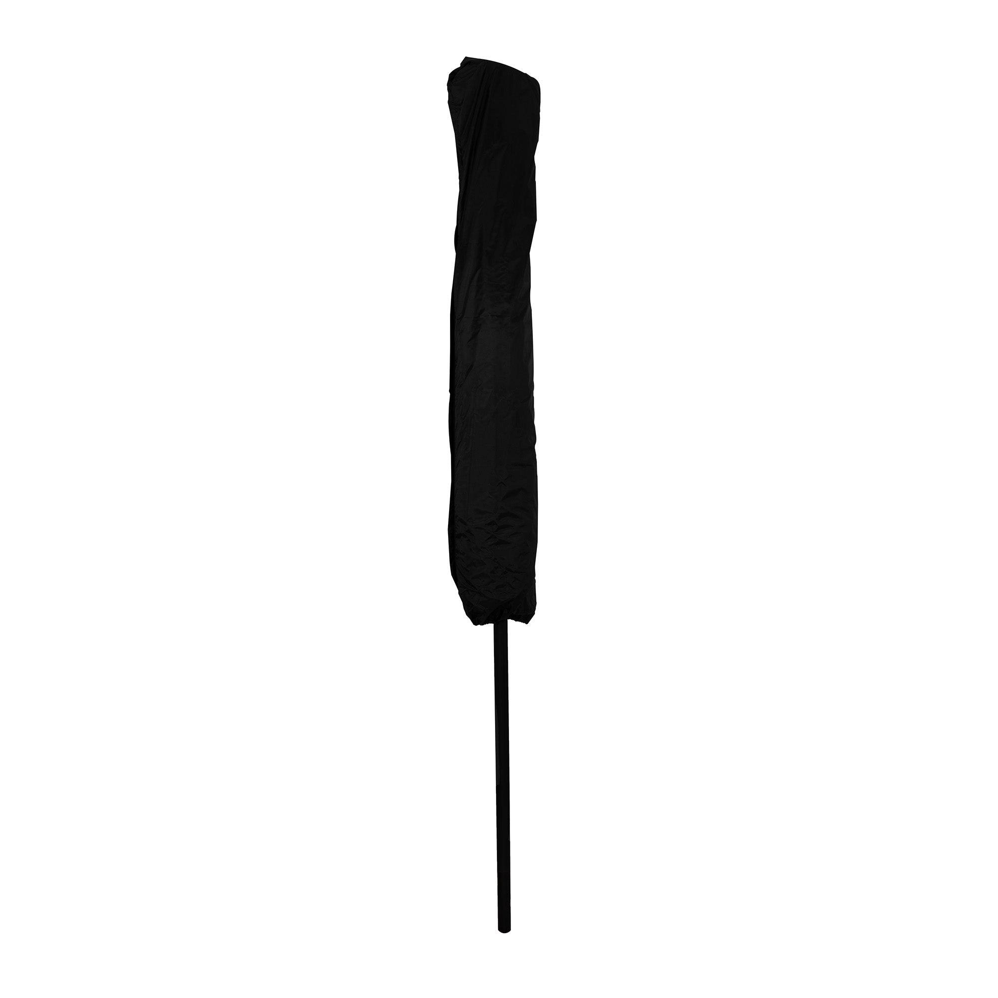 Monstershop - Parasol Inclinable à LED 2,7 m - Noir - Image 3