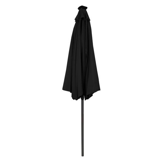 Monstershop - Parasol Inclinable à LED 2,7 m - Noir - Image 2