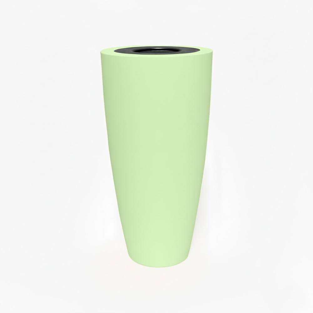 Pot de fleurs conique 200l delight - plast'up rotomoulage - Image 1