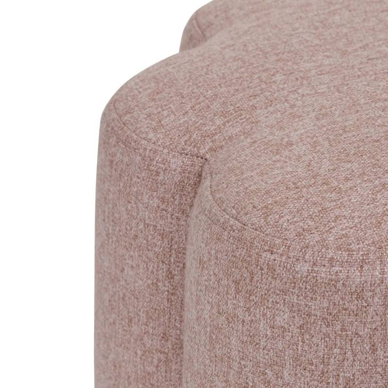 Pouf 40 cm Floral rose Atmosphera - Imagen 2