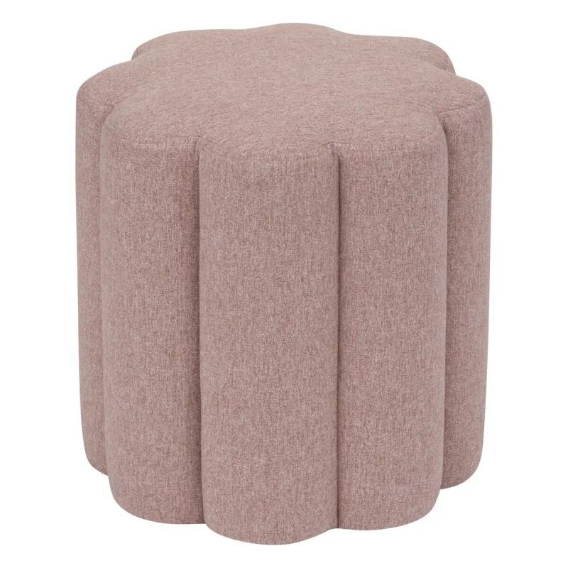 Pouf 40 cm Floral rose Atmosphera - Imagen 1