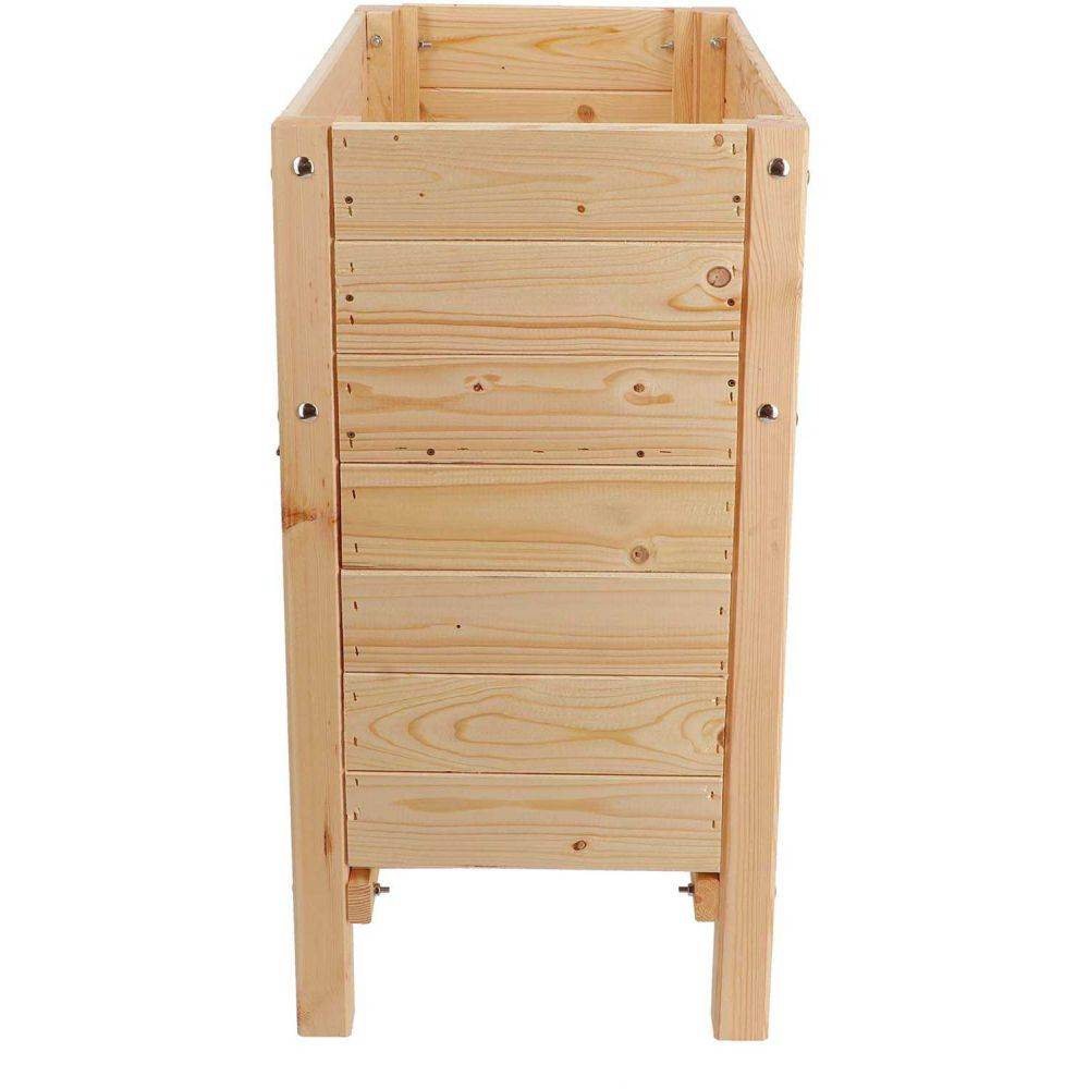 Esschert Design - Carré potager avec espace de stockage - Esschert Design - Imagen 4