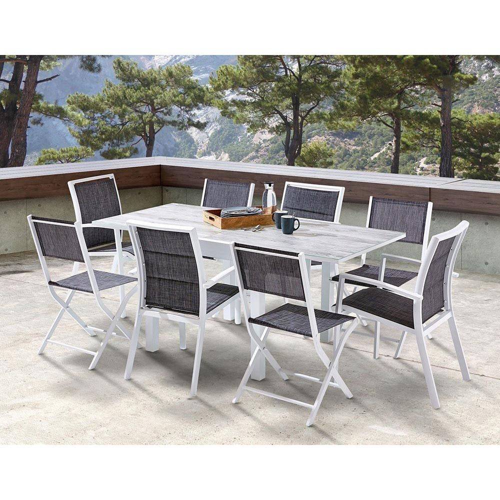 Wilsa Garden - Chaise pliante Modulo (Lot de 2) Wood - Imagen 2