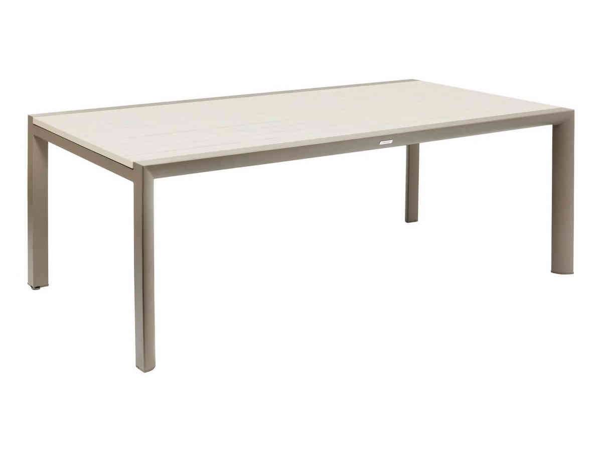 Hesperide - Table de jardin rectangulaire extensible en aluminium Luzane 12 places + 12 fauteuils Piazza - Hespéride - Image 2