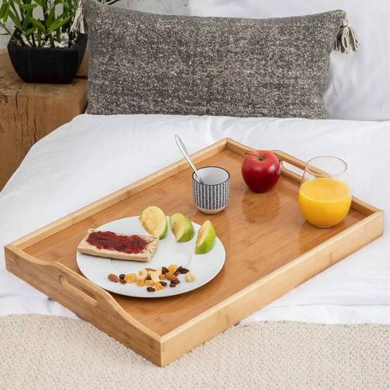 Plateau de service en Bois 44 x 29 cm - Image 4