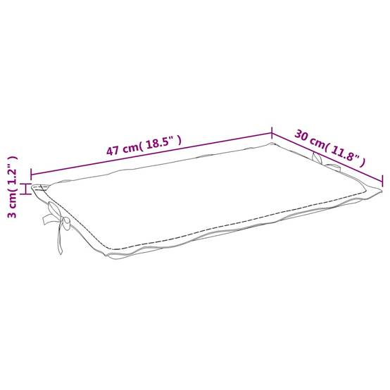 ComfortXL - Coussin Bain de Soleil Tissu Oxford Imperméable et Rembourré pour Transat Jardin Vert Vif 186x58cm – ComfortXL Outdoor Living - Image 10