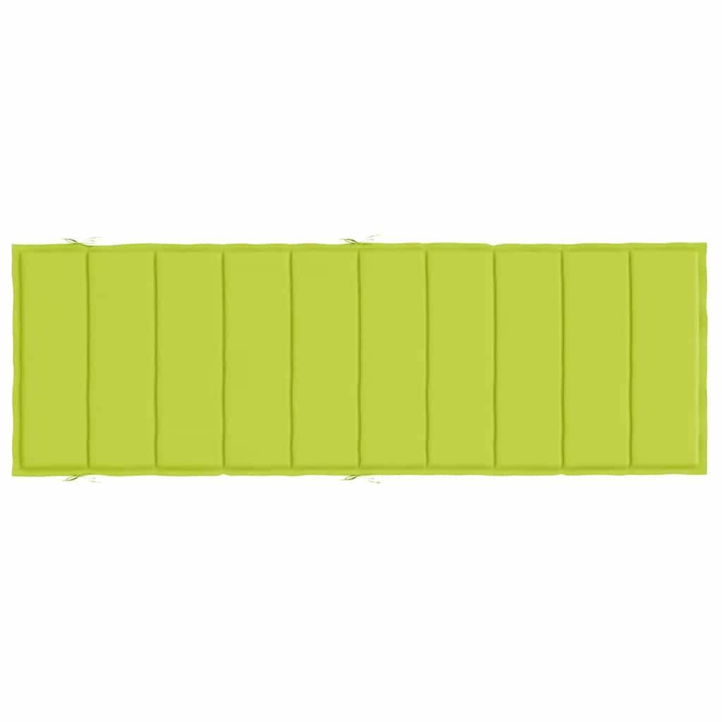 ComfortXL - Coussin Bain de Soleil Tissu Oxford Imperméable et Rembourré pour Transat Jardin Vert Vif 186x58cm – ComfortXL Outdoor Living - Image 5