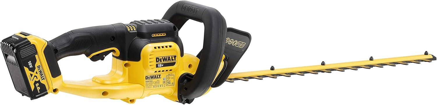 Taille haies 55 cm XR 18V - 1 batterie 5Ah + 1 Chargeur - DEWALT - DCMHT563P1-QW - Image 6