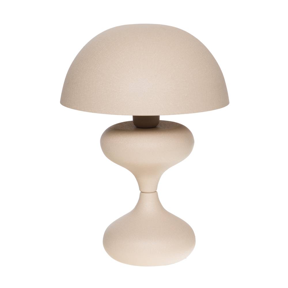 Lampe beige Mira 38 cm