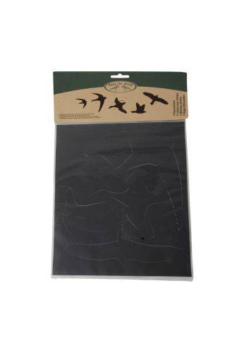 Esschert Design - Esschert Design - 5 silhouettes d'oiseaux autocollantes anti-collision - Imagen 2