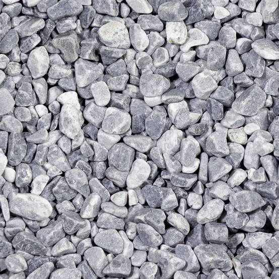 Galet Marbre Bleu / Gris 16-25 mm - Lot de 2 big bag de 500 kg (15 m²) - RO'MA NATURE
