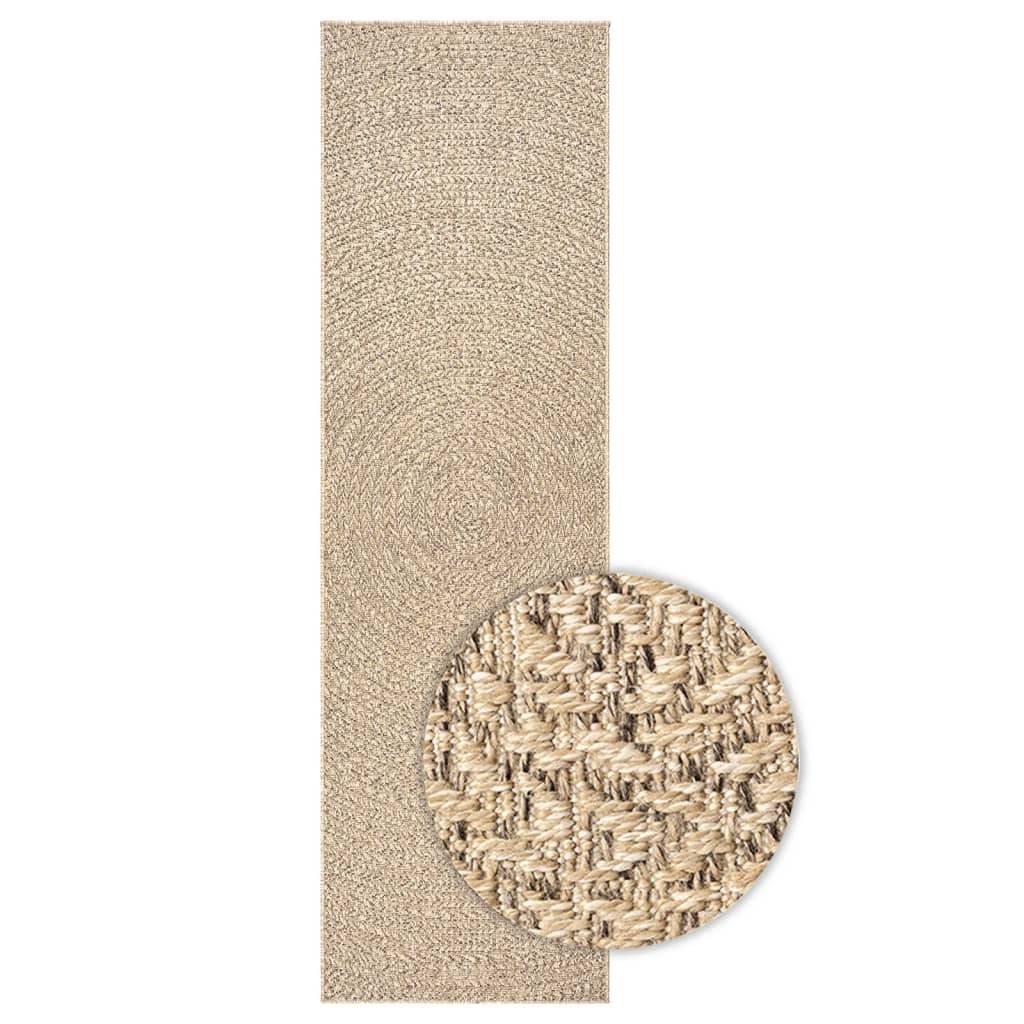 ComfortXL - Tapis de Jardin80x250 cm en Polypropylène Effet Jute pour Terrasse Marron – ComfortXL Outdoor Living - Image 2
