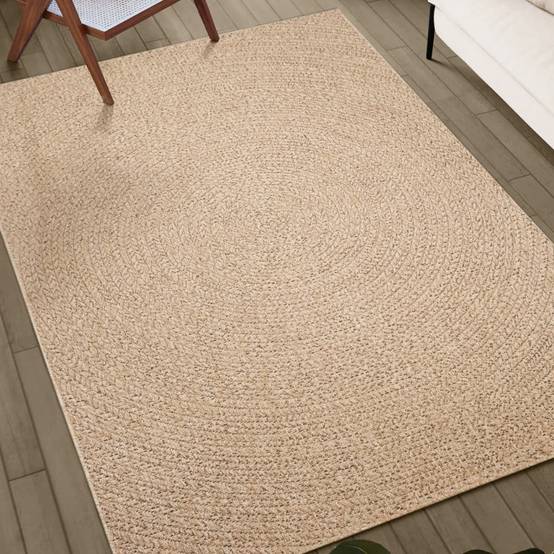 ComfortXL - Tapis de Jardin80x250 cm en Polypropylène Effet Jute pour Terrasse Marron – ComfortXL Outdoor Living - Image 3