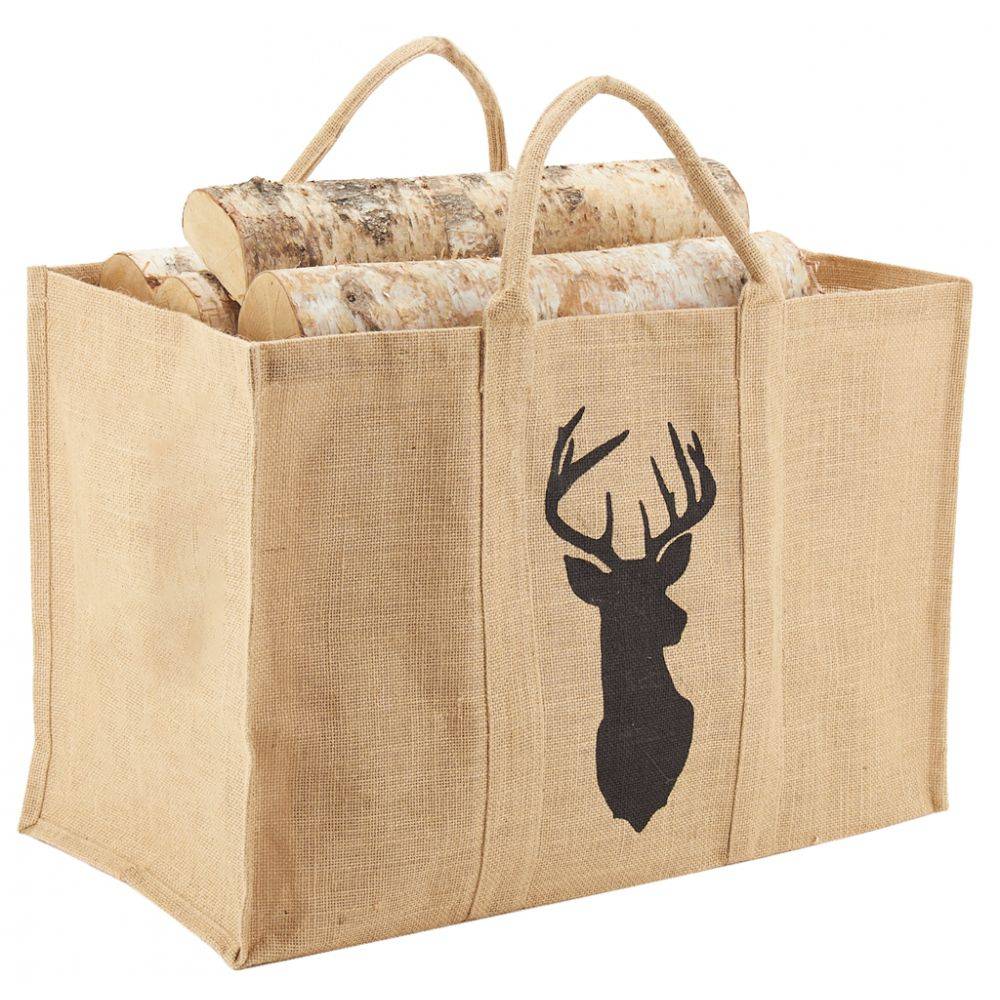 Aubry Gaspard - Sac à bûches en jute - Imagen 2