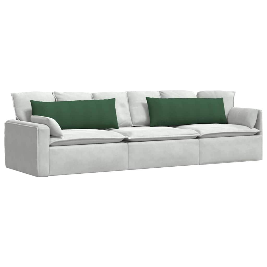 Coussin monobloc fibre de polyester vert  120 x 40 x 20 cm  - Prolenta premium p339.6 - Image 3