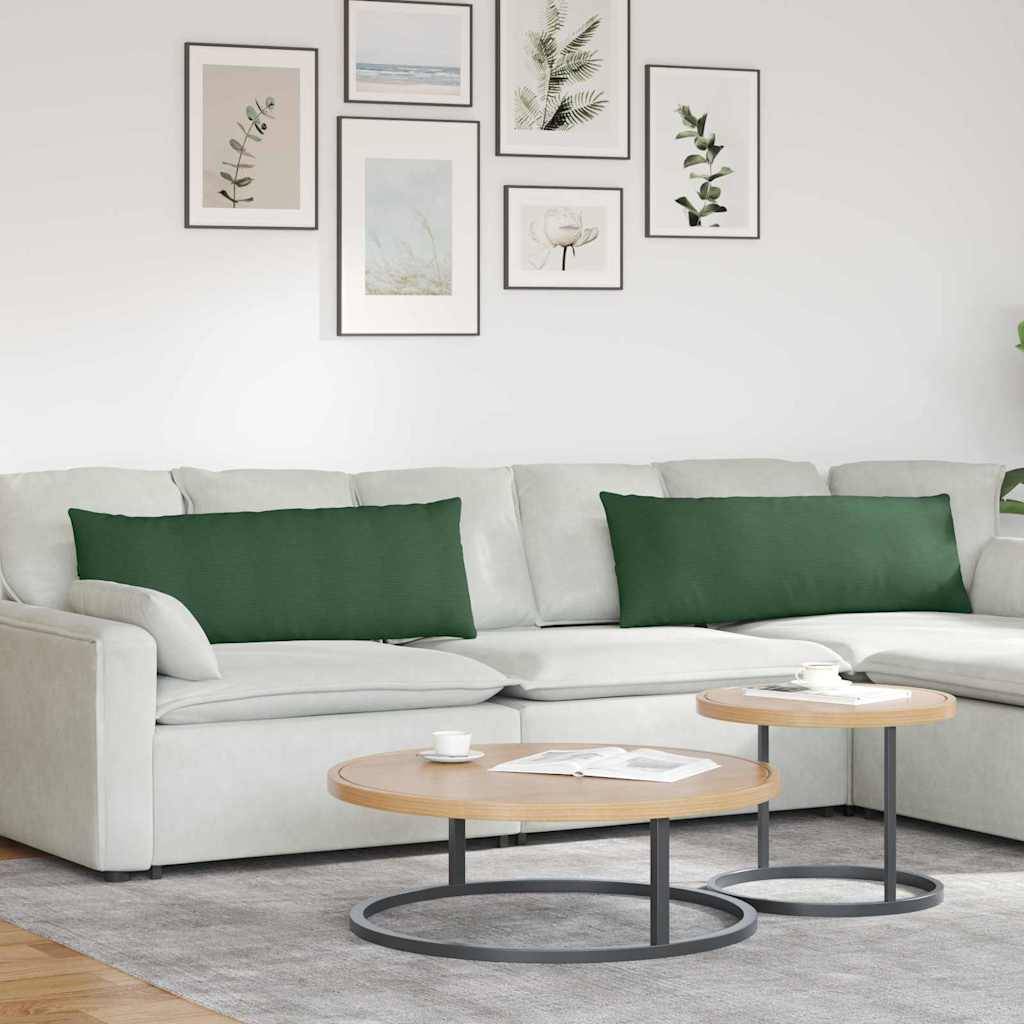 Coussin monobloc fibre de polyester vert  120 x 40 x 20 cm  - Prolenta premium p339.6 - Image 2