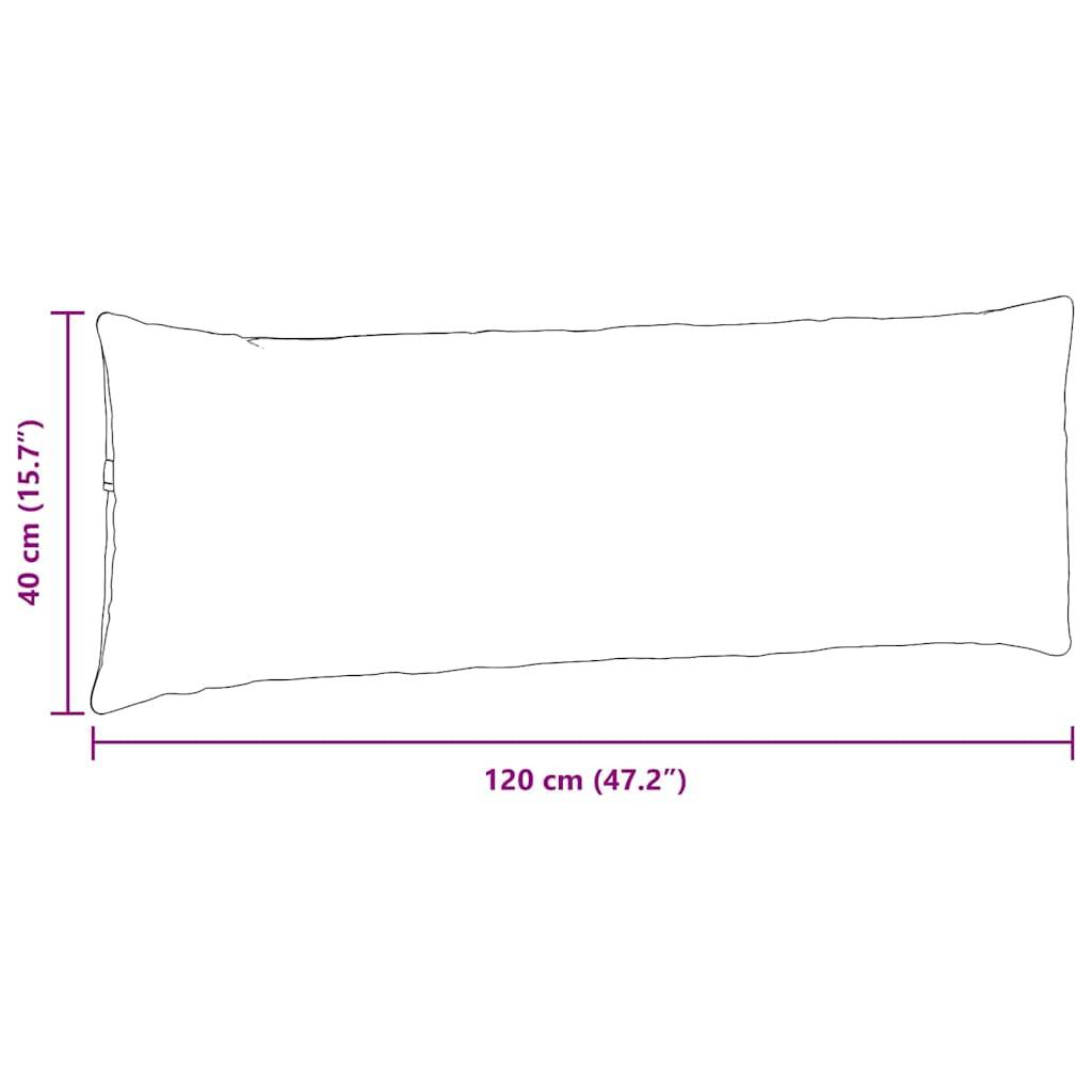Coussin monobloc fibre de polyester vert  120 x 40 x 20 cm  - Prolenta premium p339.6 - Image 9