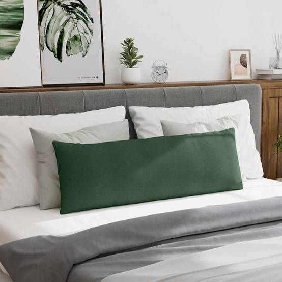 Coussin monobloc fibre de polyester vert 120 x 40 x 20 cm - Prolenta premium p339.6 - Image 4