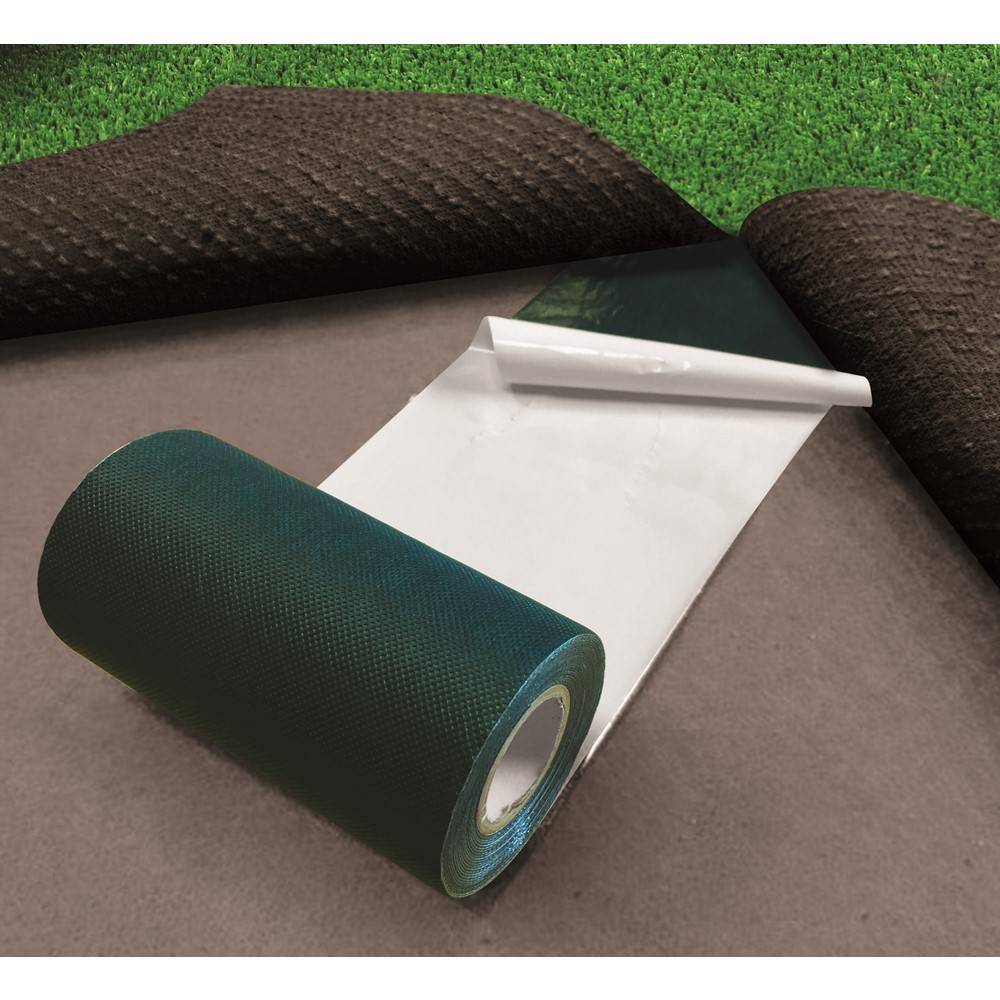 Accessoire Pose Gazon Jadpes Ruban Adhésif Jonction Gazon Synthétique 15cm X 5m - Auto-adhésif Vert Accessoire Jardin
