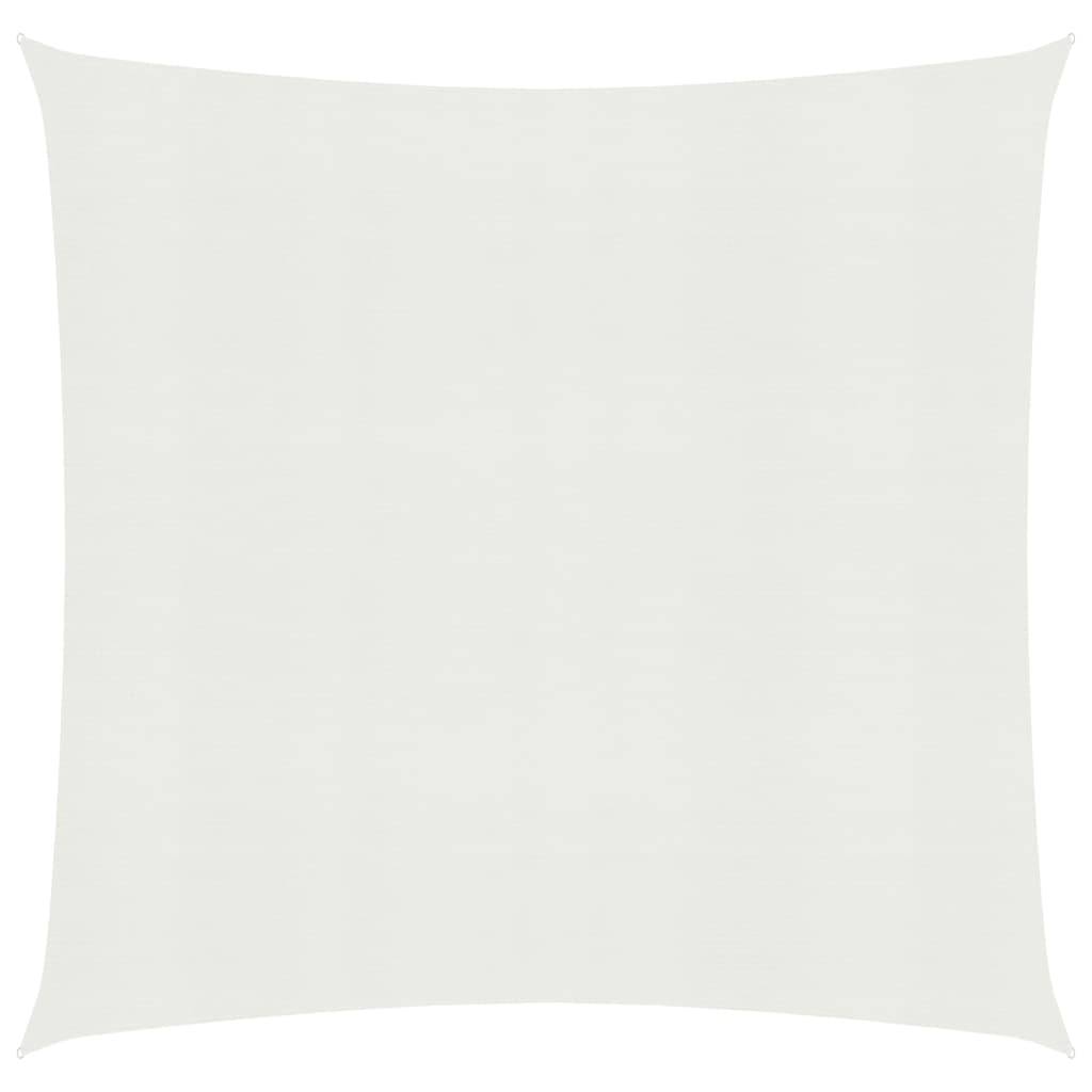 Helloshop26 - Voile toile d'ombrage parasol 160 g/m² PEHD 4,5 x 4,5 m blanc - Imagen 1