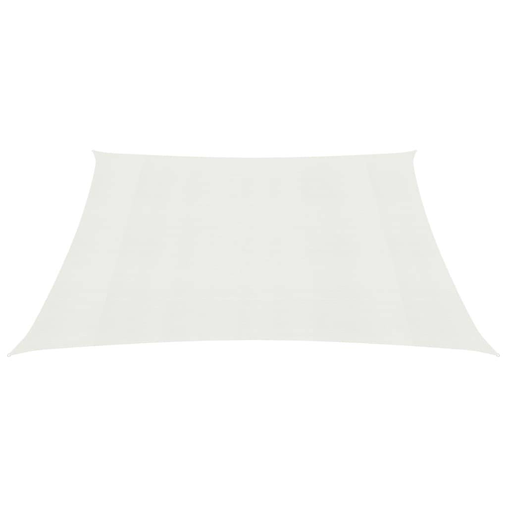 Helloshop26 - Voile toile d'ombrage parasol 160 g/m² PEHD 4,5 x 4,5 m blanc - Imagen 2