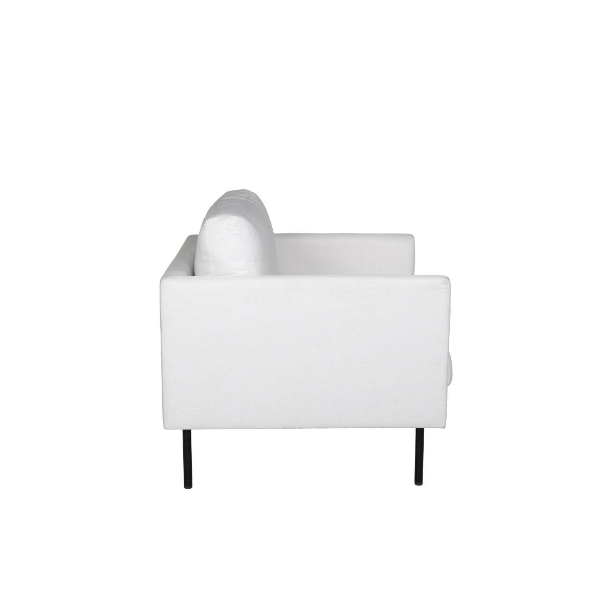 Paris Prix - Fauteuil en Tissu "Zoom" 95cm Beige Clair - Image 3