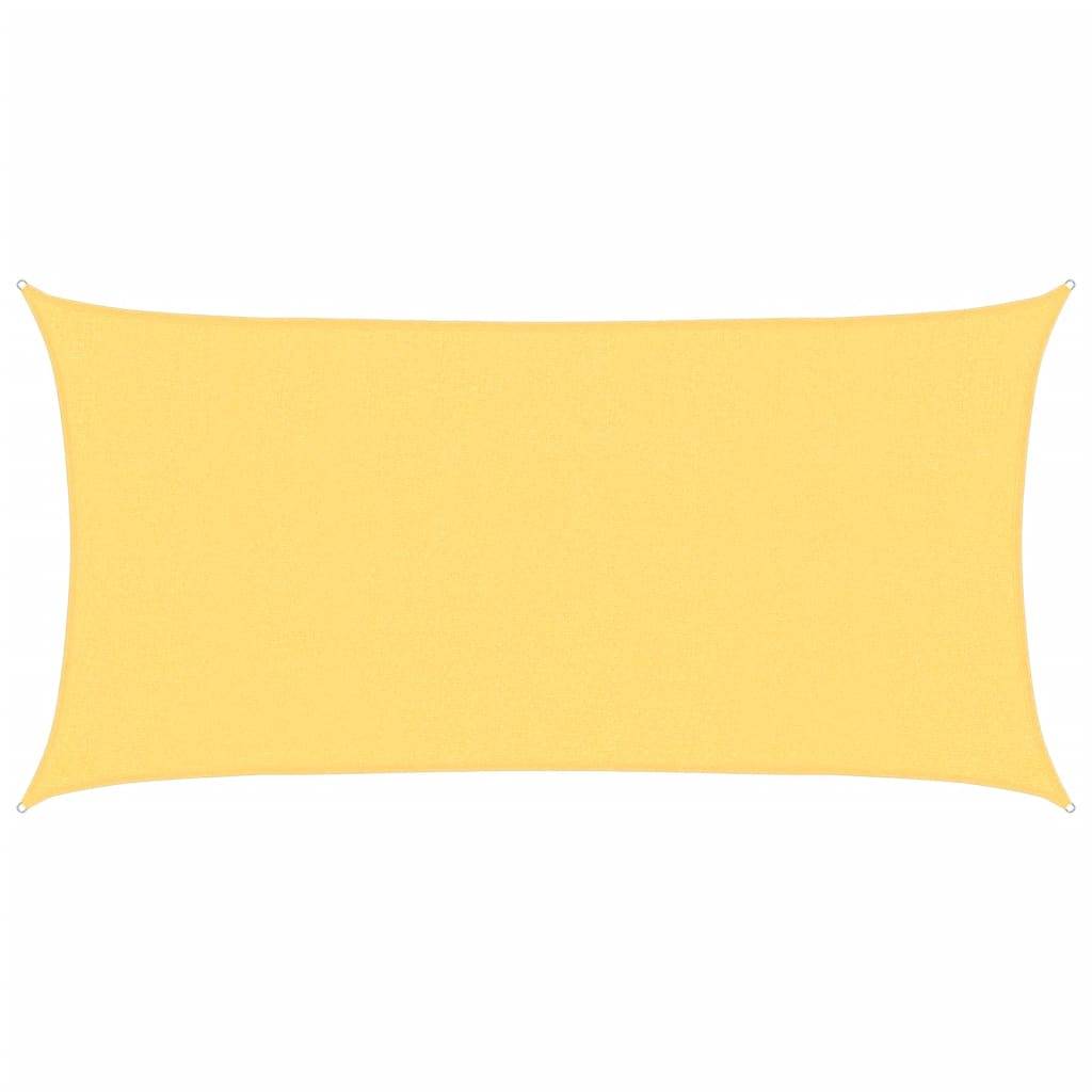 Voile d'ombrage PEHD beige 400 x 200 cm - PANGIVO - Image 1