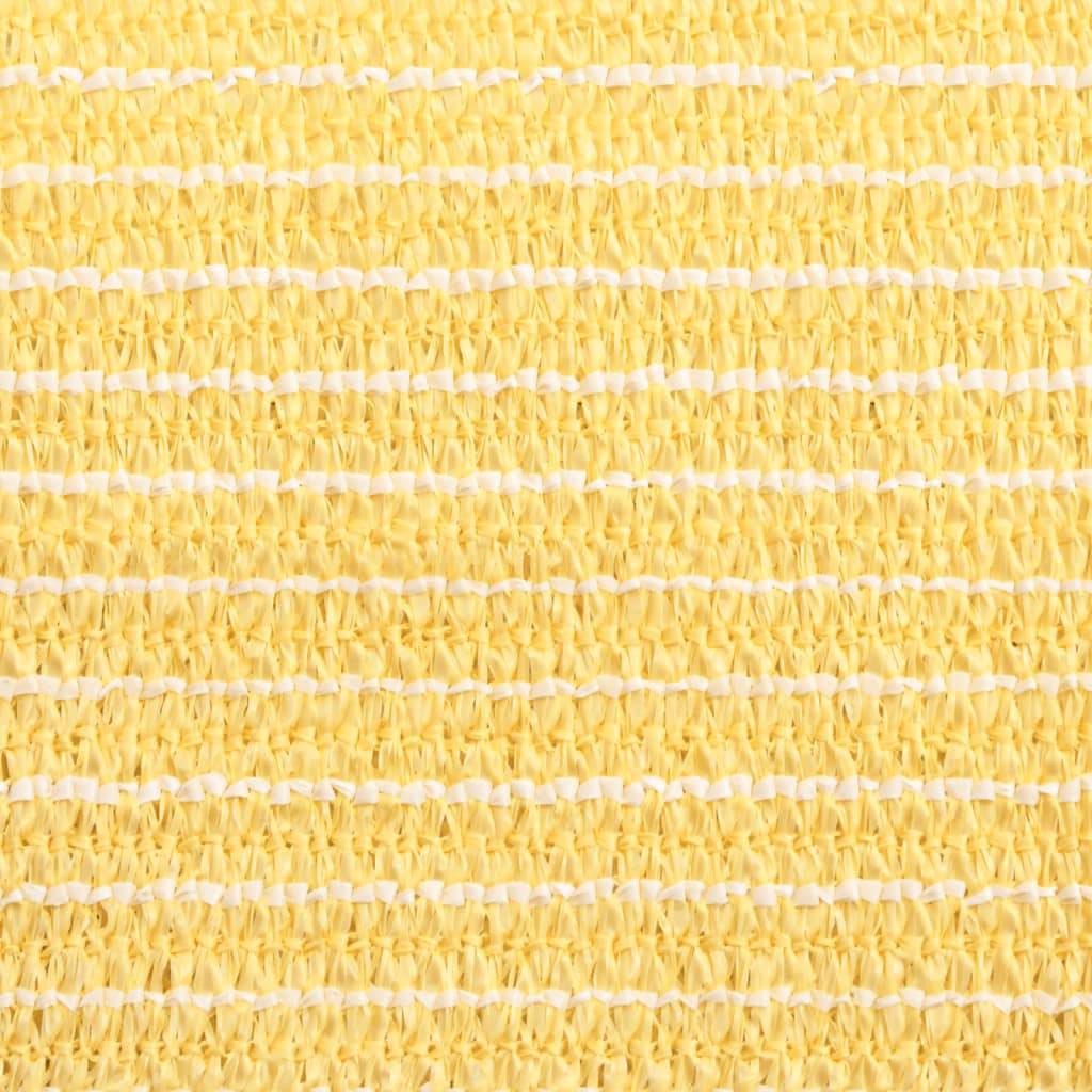 Voile d'ombrage PEHD beige 400 x 200 cm - PANGIVO - Image 8