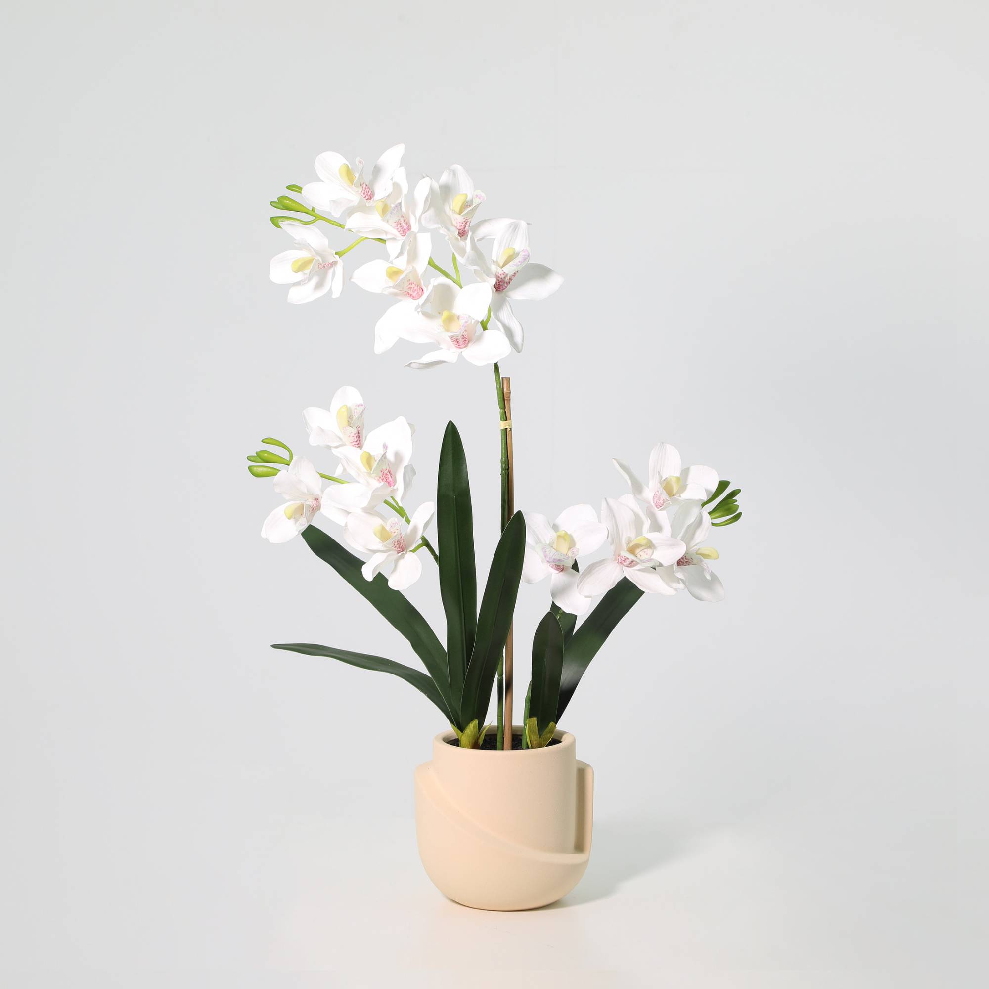 Phalaenopsis orchidée avec pot - 71cm - Ø17cm - Plante artificielle - Image 1