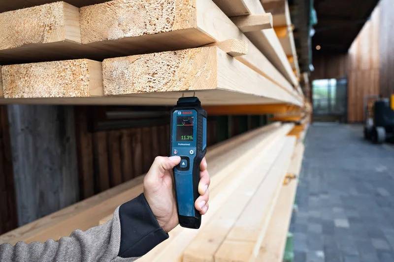 Bosch Professional - Humidimètre à broches GMP 1-13 pour bois et matériaux - BOSCH - 0601078000 - Image 2