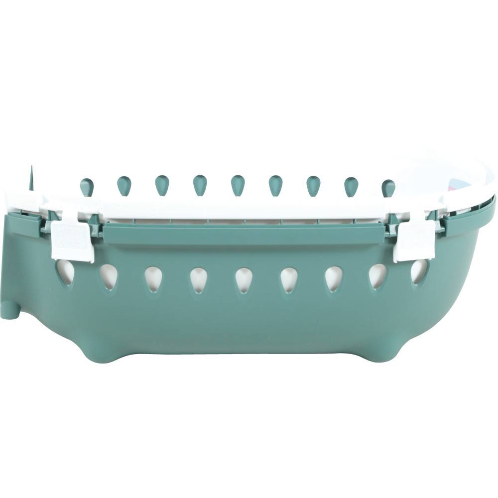 Cage de transport Smart chic verte max 6 kg pour petit chien et chat - Imagen 2