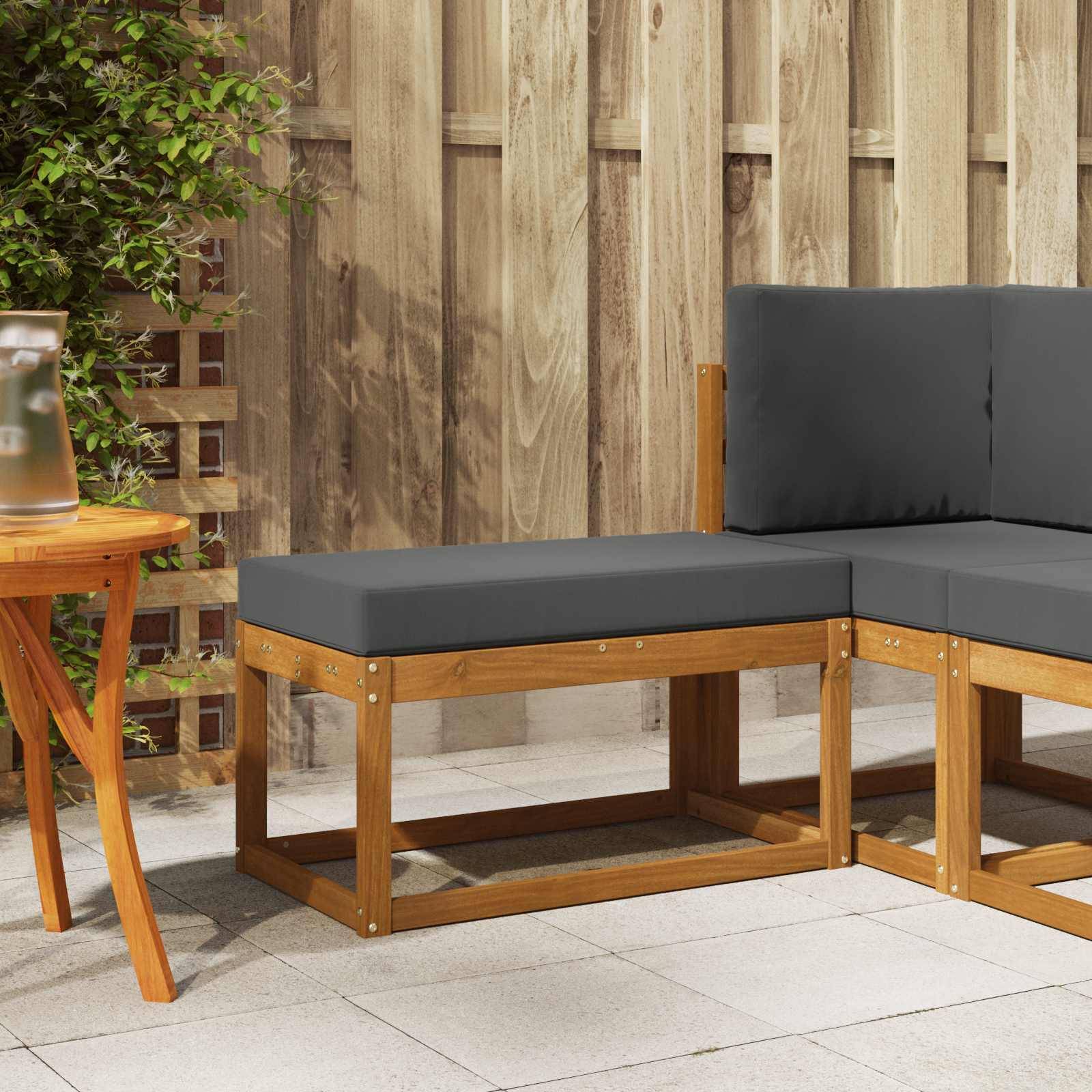 Vidaxl - Banc de Jardin Bois d'Acacia Massif Naturel vidaXL 900666 - Image 1