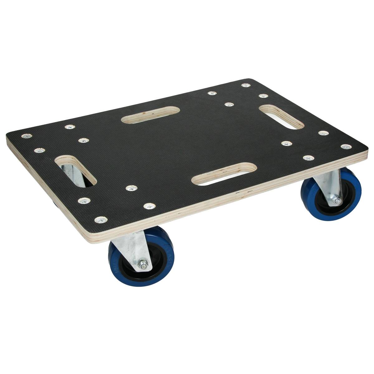 Ecd-Germany - Chariot de transport 35x50 cm capacité 800 kg plateau roulant contreplaqué surface antidérapante roulettes en PP idéal pour meubles et déménagement - Imagen 1