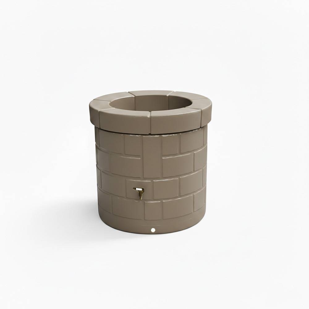 Récupérateur d'eau de pluie 340l + kit complet - plast'up rotomoulage - Image 1