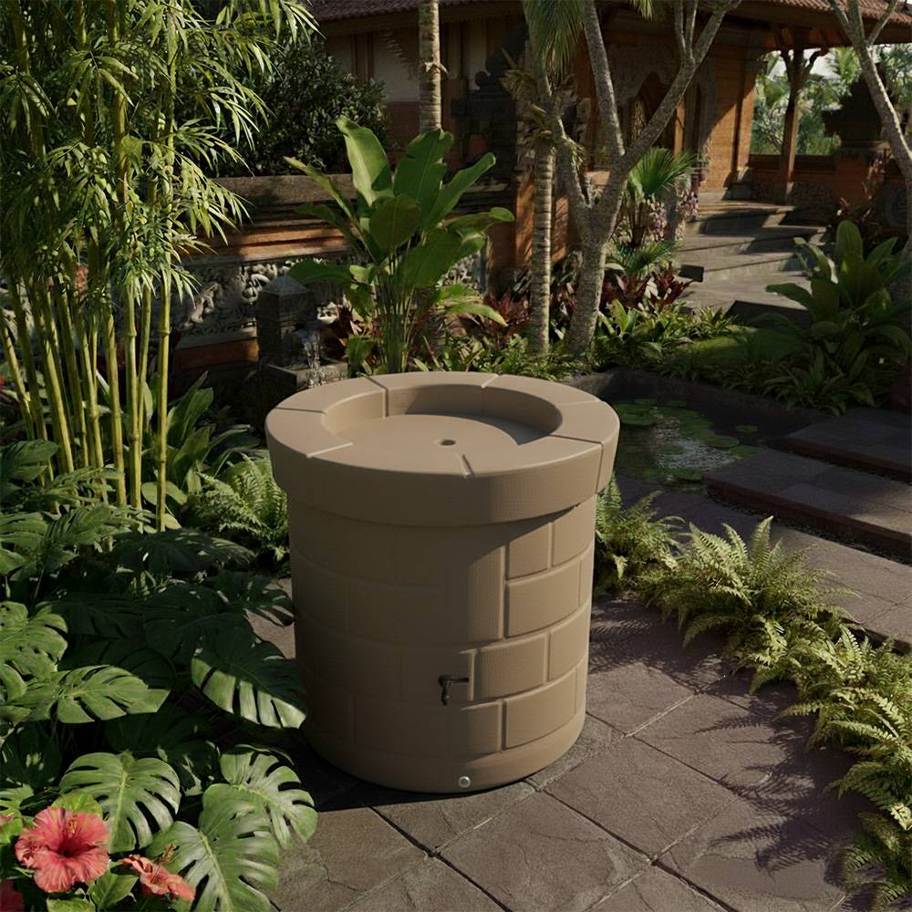 Récupérateur d'eau de pluie 340l + kit complet - plast'up rotomoulage - Imagen 4