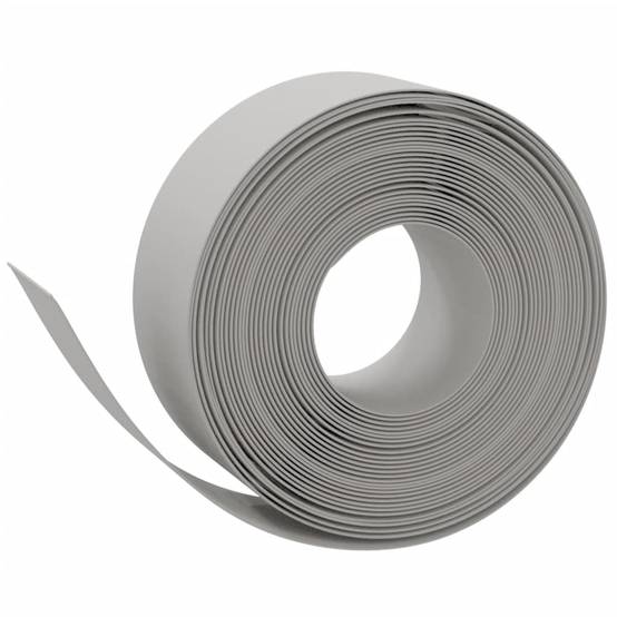 Bordures de jardin - Limites de jardin - Parterres 2 pcs gris 10 m 20 cm polyéthylène - Image 3