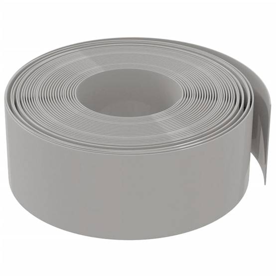 Bordures de jardin - Limites de jardin - Parterres 2 pcs gris 10 m 20 cm polyéthylène - Image 5