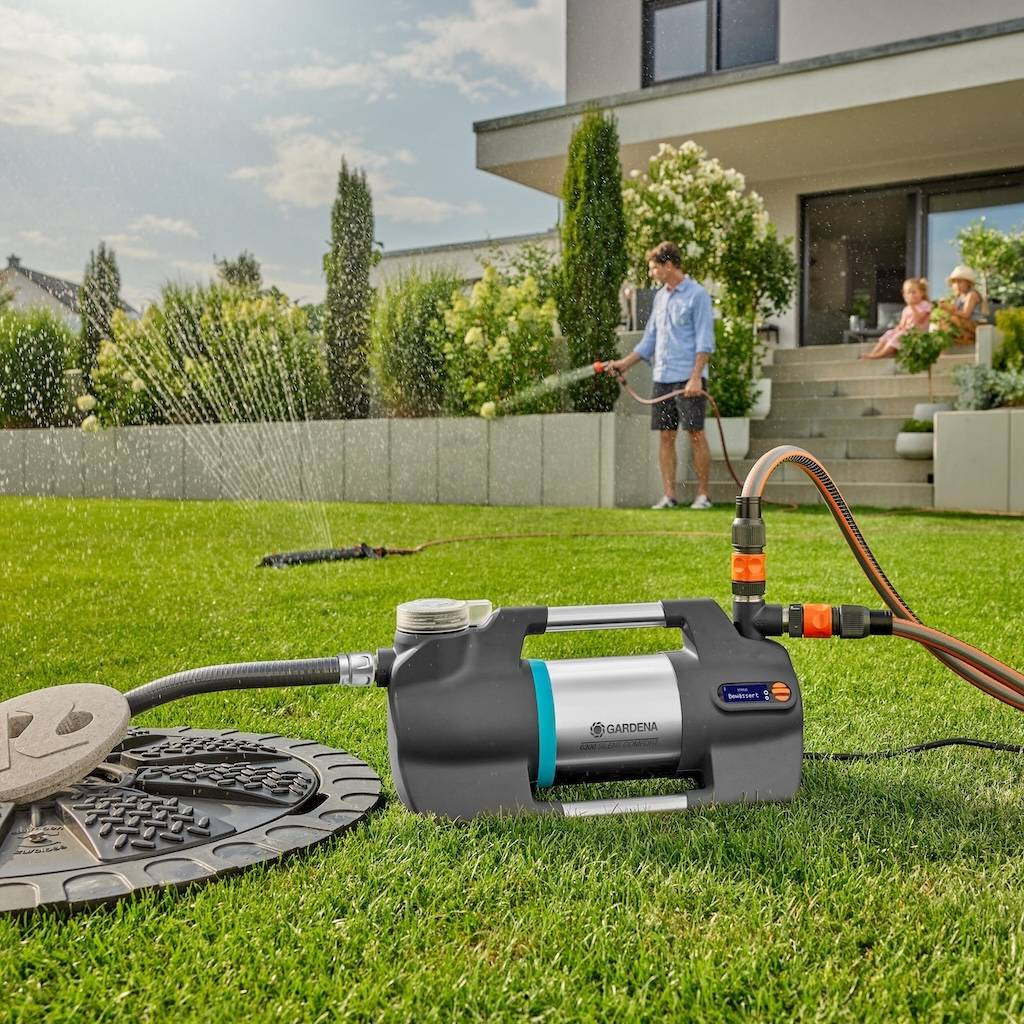 Gardena - Unité d’aspiration 7 m 25 mm (1”) avec filtre inox et clapet anti-retour – Raccord G1” - Image 4