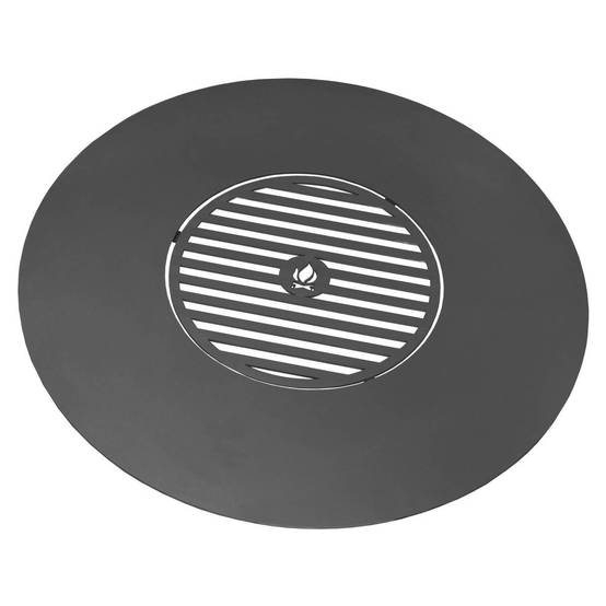 Plaque de cuisson pour braséro de 82 cm à 102cm de diametre avec une grille 40 à 50 cm - Ø 102 cm - Image 1