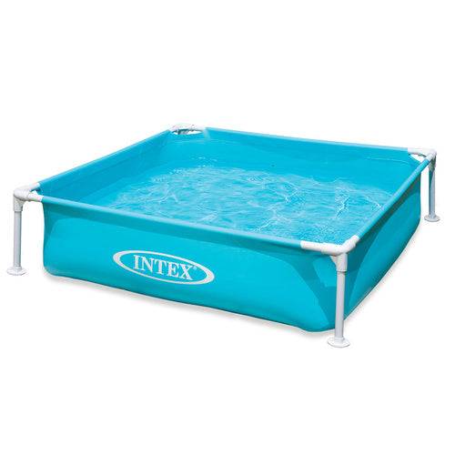 Piscine tubulaire carrée 1,22 x 1,22  x 0,30 m - Intex - Image 4