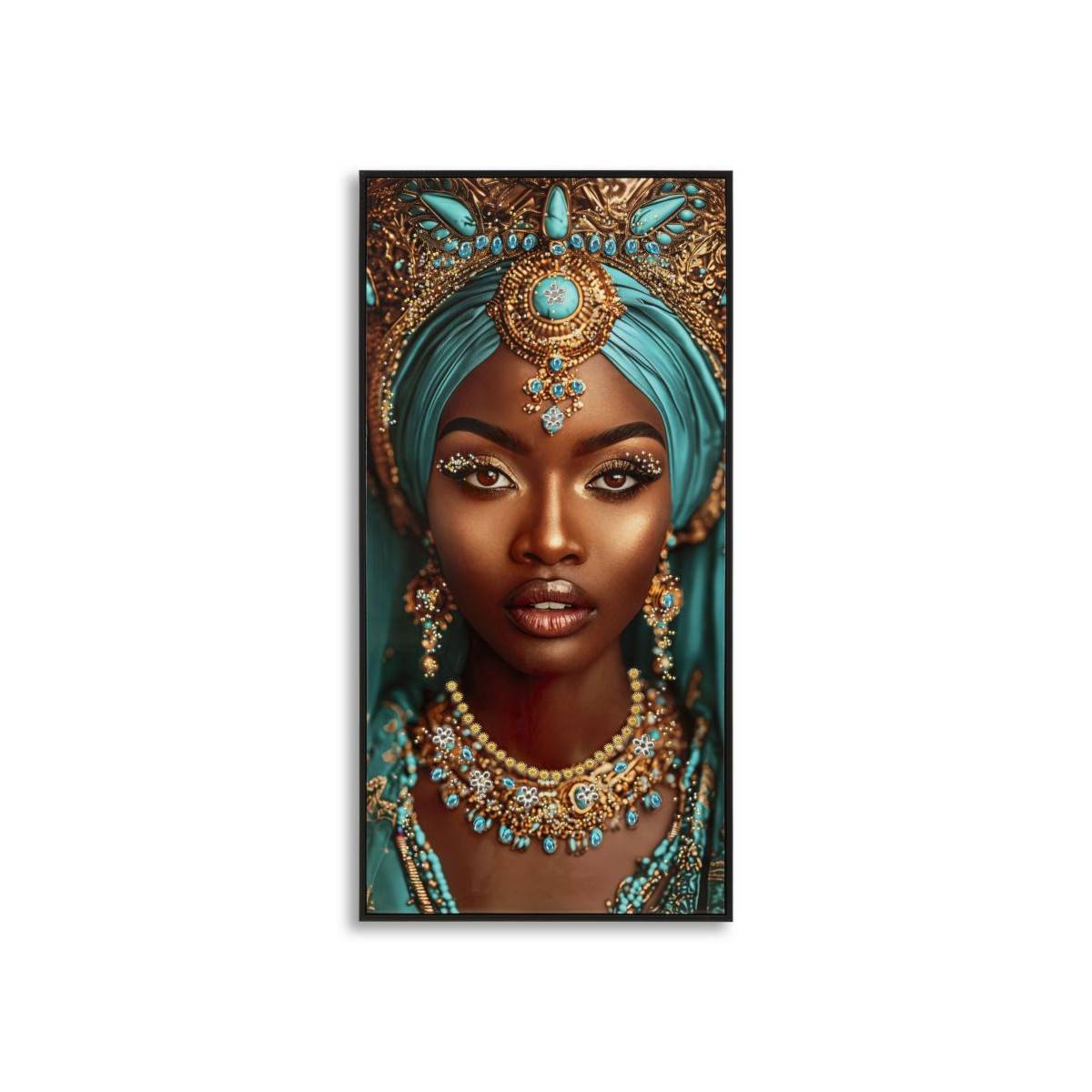 Paris Prix - Tableau Imprimé "Maya II" 50x100cm Multicolore - Image 1