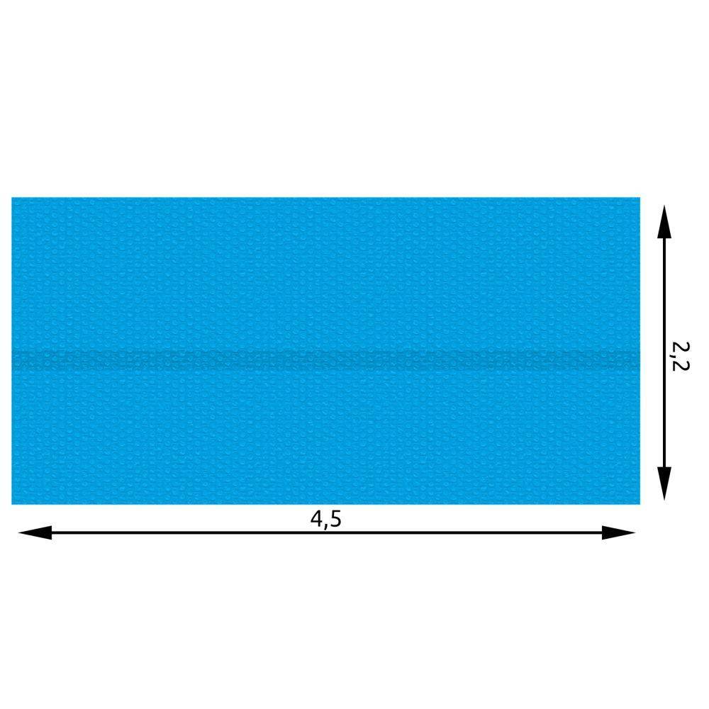 Helloshop26 - Bâche de piscine rectangulaire bleue 220 x 450 cm - Imagen 4